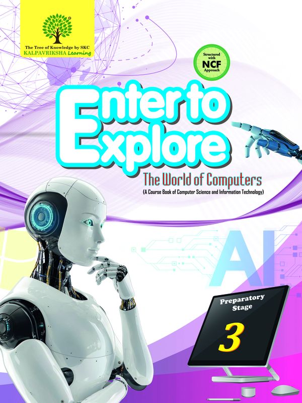 Enter to Explorer for Class 3 (Computer) Textbook Cover